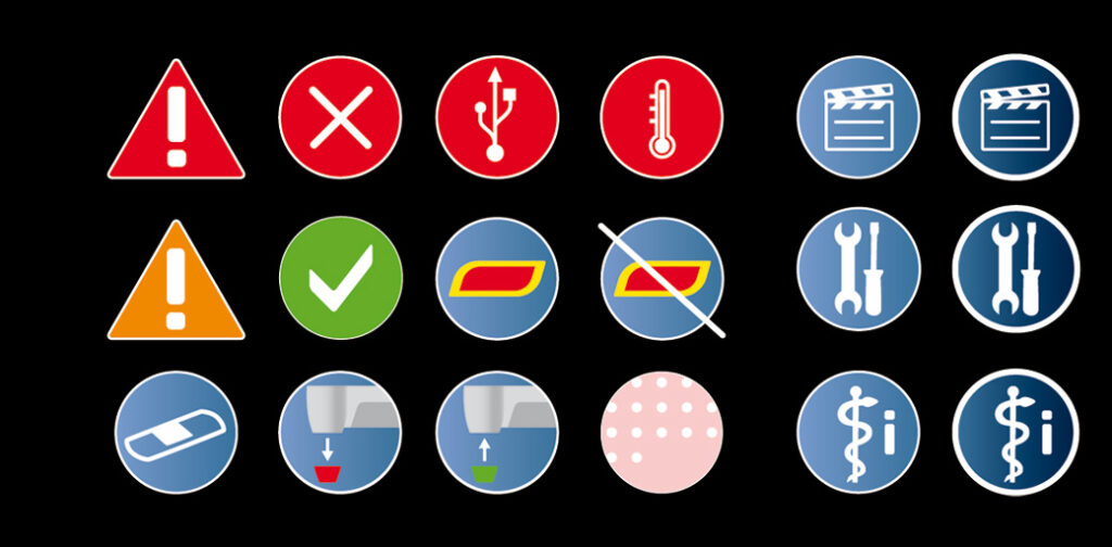 Icons Medizintechnik User Interface Design Grafikdesign Icondesign