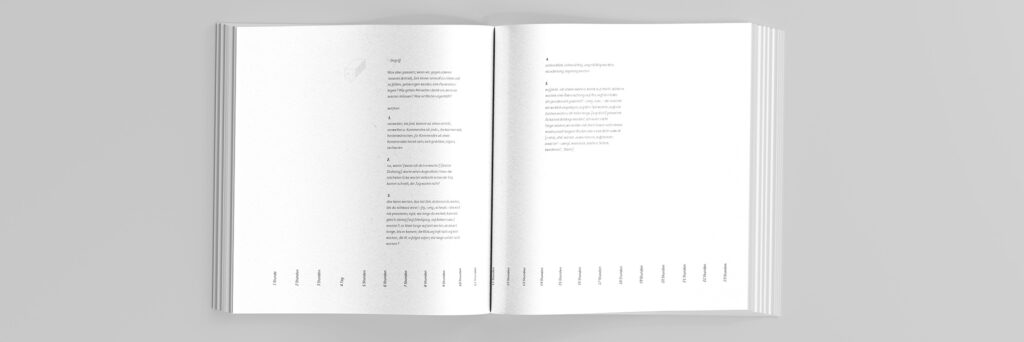 Textseite Buch Warten Editorial Design Grafikdesign  Typography
