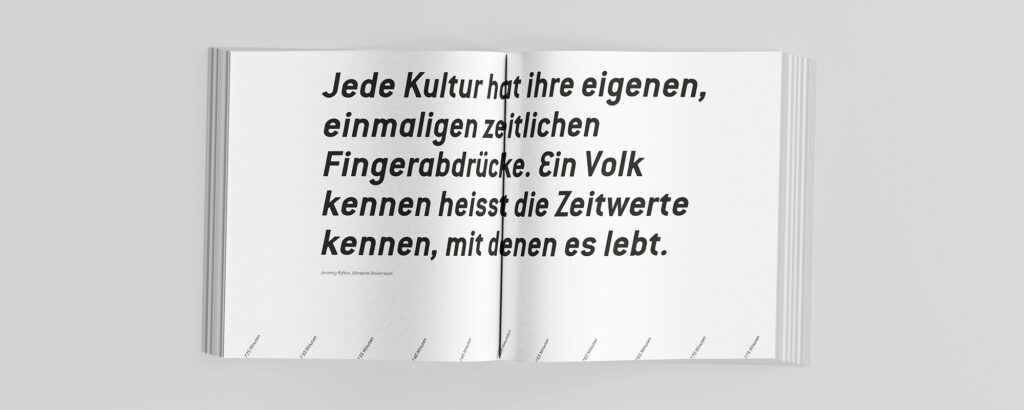 Textseite Buch Zeit Grafikdesign Design Editorialdesign Typo