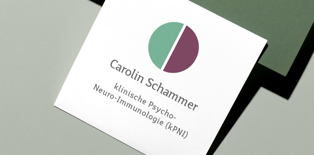 Carolin Schammer, Klinische Psycho-Neuro-Immunologie (kPNI), Corporate Design, Grafikdesign Design