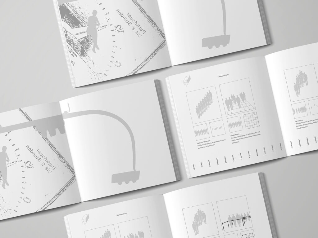 Illustrationen Buch Warten illustration Grafikdesign Design Editorial design